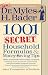 1,001 Secret Household Formulas & Money Saving Tips (Kindle eBook Verison)