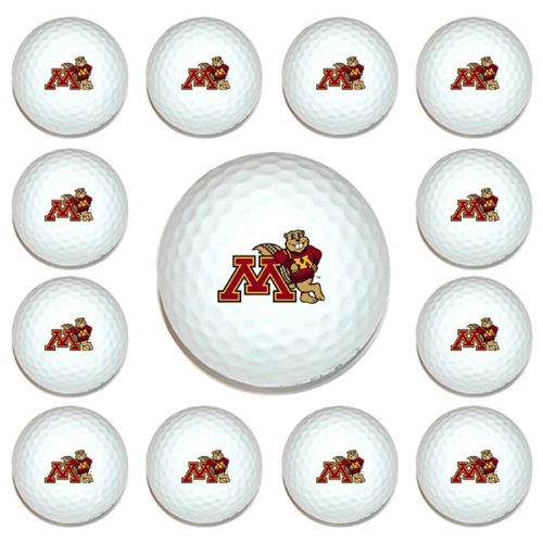 Minnesota Golden Gophers Dozen Pack Of Golf Balls From Team Golf
