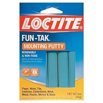 Loctite Fun-Tak Mounting Putty 2-Ounce (1087306)
