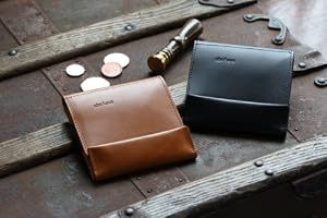 薄い財布 abrAsus ブッテーロレザーエディション キャメル