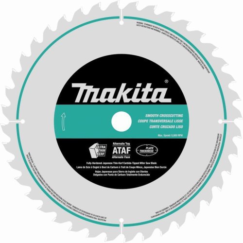 Makita A-93681 10-Inch 80 Tooth Micro Polished Mitersaw Blade