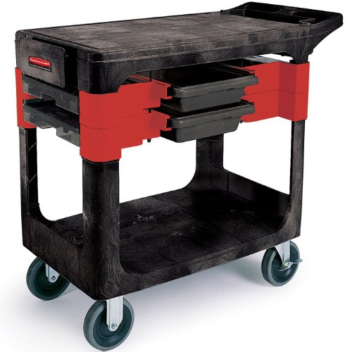 Rubbermaid Mobile Workbench with Tool Storage