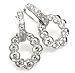 A Classic Fine Quality Diamond Art Deco Drop Earring, 18k White Gold (T.w 1.60)