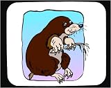 Mouse Pad with eating, feeding, wildlife, weasel, mole, animal