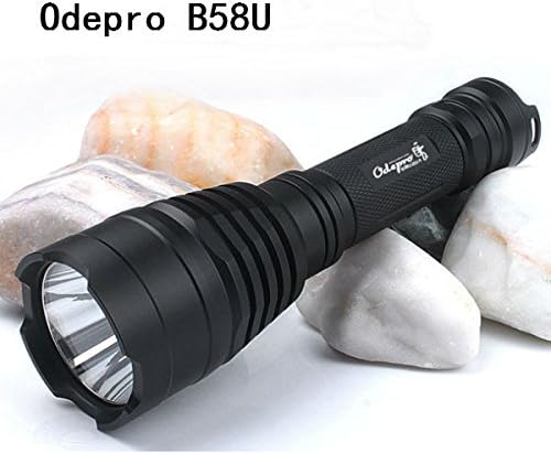 Odepro B58U CREE XM-L2 (U2)/R5 Long Range Tactical LED Flashlight