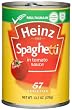 Heinz Spaghetti in Tomato Sauce, 13.3-Ounce Cans (Pack of 8)