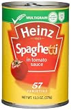 Heinz Spaghetti in Tomato Sauce, 13.3-Ounce Cans (Pack of 8)