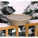 14 Heated Bird Bath with Ez Tilt Deck Mount and Pole