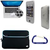 Gizmo Dorks Buy a Mac for College Combo (Blue Trim / Clear) for MacBook Pro 13 Inch