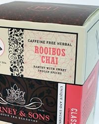 Harney & Sons Fine Teas Caffeine Free Roobis Chai - 20 Wrapped Sachets