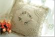 Handmade Ribbon Embroidery Flowers cushion cover A