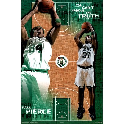 (24x36) Paul Pierce (Boston Celtics) Sports Poster