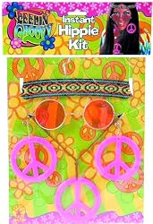 Female Hippie Costume Accessory Kit