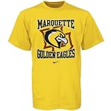 Nike Marquette Golden Eagles Youth Gold Mascot T-shirt