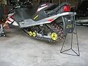 Snowmobile Stand