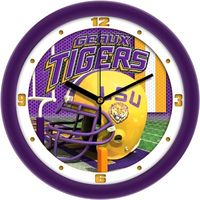 LSU Helmet Wall Clock