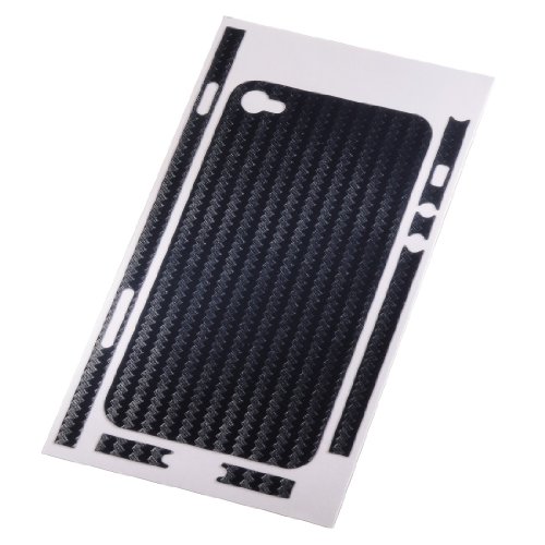Hama Carbon Backcover-Folie f&uuml;r Apple iPhone 4 blau