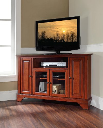 Crosley Furniture KF10006BCH LaFayette Corner TV Stand