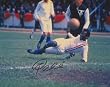 Pele Autographed Soccer 8x10 Action Photo
