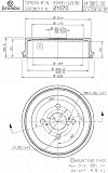 Brembo BDR21070  Toyota Brake Drum