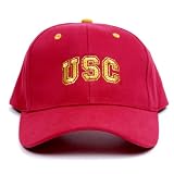 NCAA USC Trojans Fiber Optic Adjustable Hat