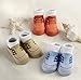 Baby Aspen, Buoy Boy 3 Pair of Boat Shoe Style Socks Gift Set, Blue, 0-6 Months