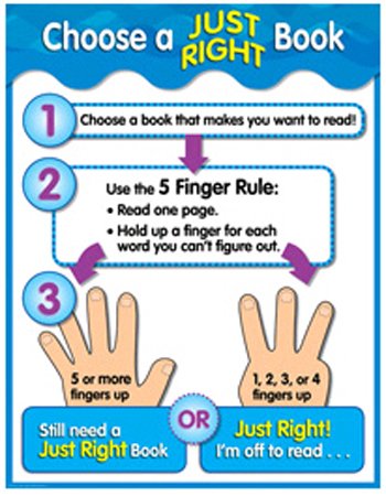 Cover image : Choose A Just Right Book Chart