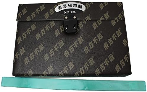 Eastking Chinese Mahjongg Set - 33mm extra lead and weight included 46cm Mahjongg Racks