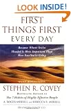 First Things First Every Day