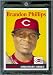 2007 Topps Heritage Baseball Card # 205 Brandon Phillips Cincinnati Reds - Mint Condition - In Protective Display Case