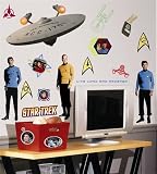 Star Trek (The Original Series) Peel & Stick Wall Appliques Set