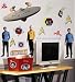 Star Trek (The Original Series) Peel & Stick Wall Appliques Set