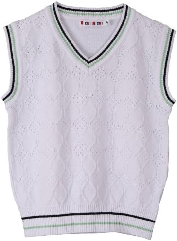 Viero Richi Boys and Toddlers V-Neck Pullover Knit Sweater Vest - Sizes 2-16