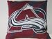 COLORADO AVALANCHE Soft Knit Team Logo Throw Pillow 18
