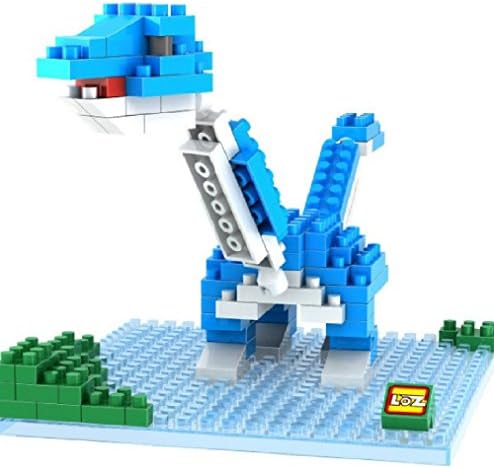 HILARIOUS-ME Loz Jurassic Park Dinosaurs Diamond Building Blocks Action Figure mini DIY Animal kid Toy