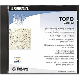 Garmin TOPO! Topographical Maps (Canada)