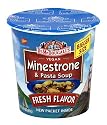 Dr. McDougall's Right Foods Vegan Minestrone & Pasta Soup, 2.3-Ounce Cups (Pack of 6)