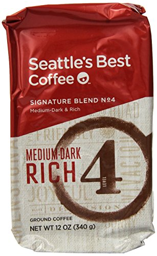 Seattle's Best Level 4 Ground Coffee, 12-Ounce Bags (Pack of 3)