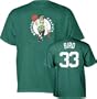Larry Bird Green Majestic Throwback Player Name and Number Boston Celtics T-Shirt