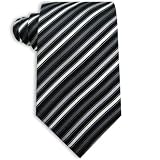 Geoffrey Beene Men &acute; s Titanium Small Stripe Necktie - cod. B001K3J46W