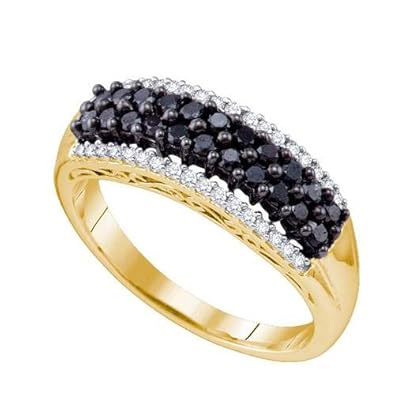 Cheap Girls Jewelry 0.63CTW BLACK DIAMOND FASHION BAND For Sale