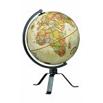 Mackie 9 Raised Relief Antique Desk Globe