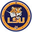 LSU Tigers NCAA Round Wall Clock by Wincraft