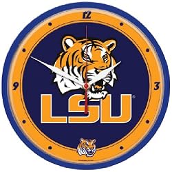LSU Tigers NCAA Round Wall Clock by Wincraft