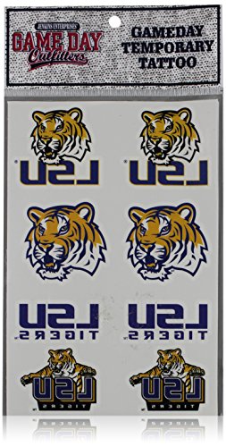 NCAA Louisiana State Fightin Tigers Tattoo