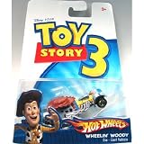 Disney / Pixar Toy Story 3 Hot Wheels Die Cast Vehicle Wheelin Woody