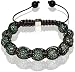 Picture of Cynthia's Collection:Buddha Bracelet Unisex & Adjustable In All Green (Item Includes Gift Box)