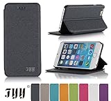 Fyy 4.7インチスクリーン iPhone 6 用ケース 軽量 超薄型 スタンド機能付き【全8色】ブラック