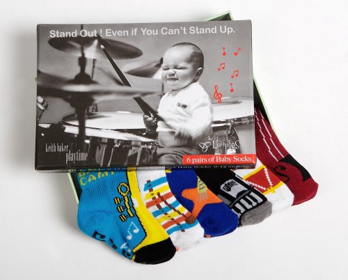 Baby Loopies Musical Theme Sock Set