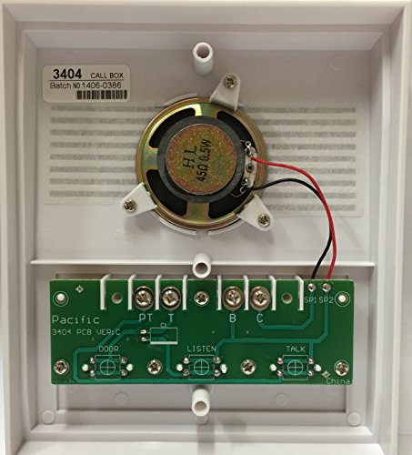 PACIFIC ELECTRONICS 3404 PACIFIC ELECTRONICS SINGLE ENTRANCE INTERCOM
